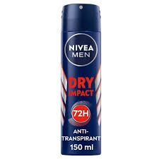 [A23330] Nivea Men Dry Impact Dual Protect 200ml