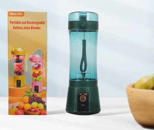 [A23580] Portable&rechargeable battery juice blender No-919