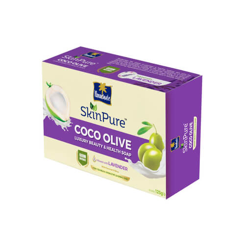 [A23903] Parachute Skinpure Moisturizing Soap With Coconut&Goat Milk125g