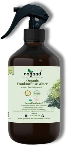 [A24546] Nagaad Organic Frankincense Water Aroma 480ml