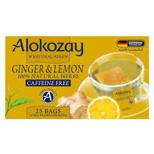 [A24592] Alokozay Ginger&Lemon Caffine Free 25 Bags