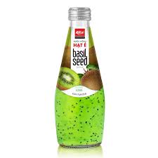 [A24911] Basil Seed Drink Kiwi Flaver 290ml
