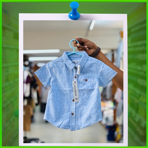 [A24963] Marwan Clothes Shirt Boys All Kids