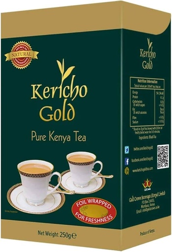 [A25187] Kericho Gold Pure Kenya Tea 250g