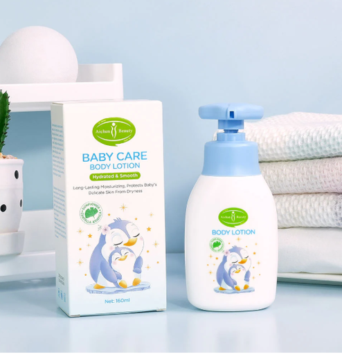 [A25299] Aichun Beauty Baby Care Baby Lotion Sunflower 2in1 160ml