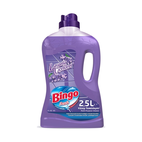 [A25358] Bingo Fresh Surface Cleaner Lavender Flowers 2.5 L