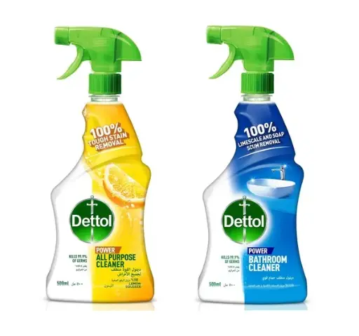 [A26533] Dettol bathroom & all purposes cleaner 2x500ml
