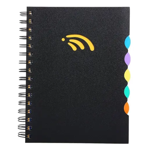 [A26864] SunnySmile 5SUBJECT Note Book 253MMX176MM