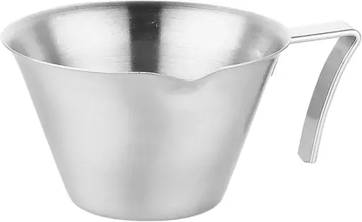 [A26994] Stainless Steel Coffee measuring Mug weyn