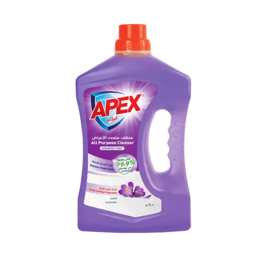 [A27009] Apex All Purpose Cleaner  Disinfectant Lavender 3l
