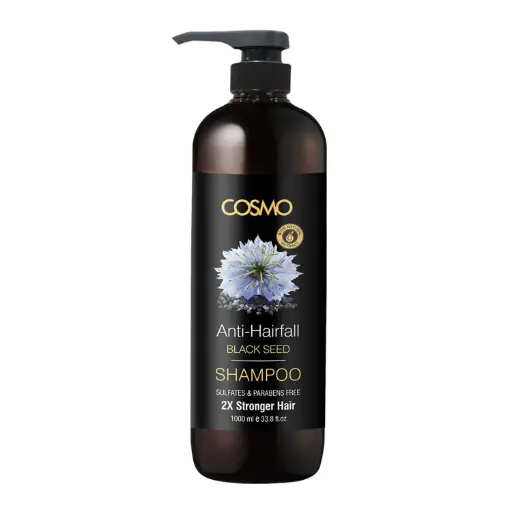 [A27071] Cosmo Anti-Hairfall Black Seed Shampoo 1l