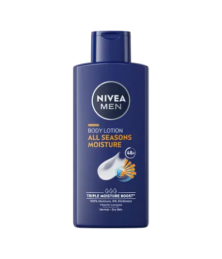 [A27205] Nivea men body lotion all season moisture 400ml 