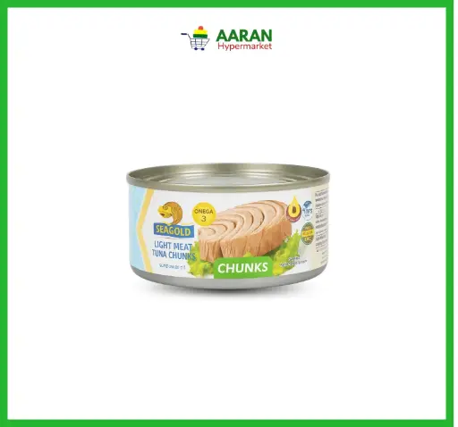 [A27278] Sea Gold Light Meat Tuna Sunflower Oil 185g