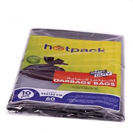 [A27283] Hot Pack Garbage Bag 10pc 95x120cm 60gallon