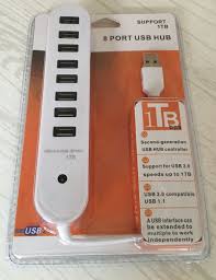 8 PORT USB HUB 1TB