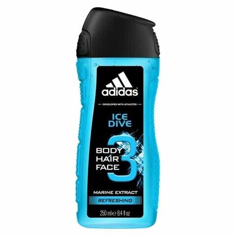 Adidas shower gel marine extract ice dive 250ml