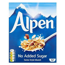 Alpen no added suger 550gr