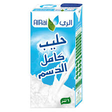 Alrai milk full cream 1ltr