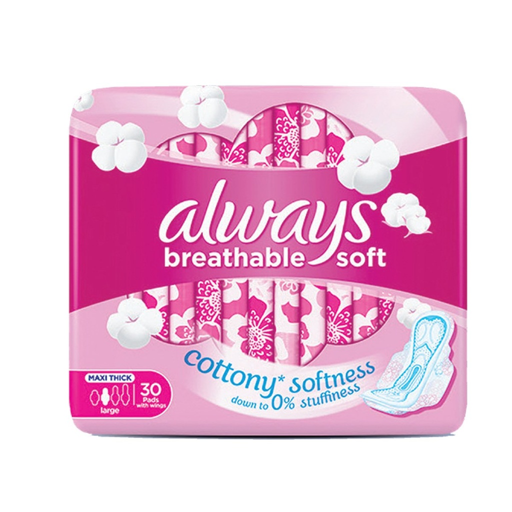 Always breathable soft cotton 30pcs