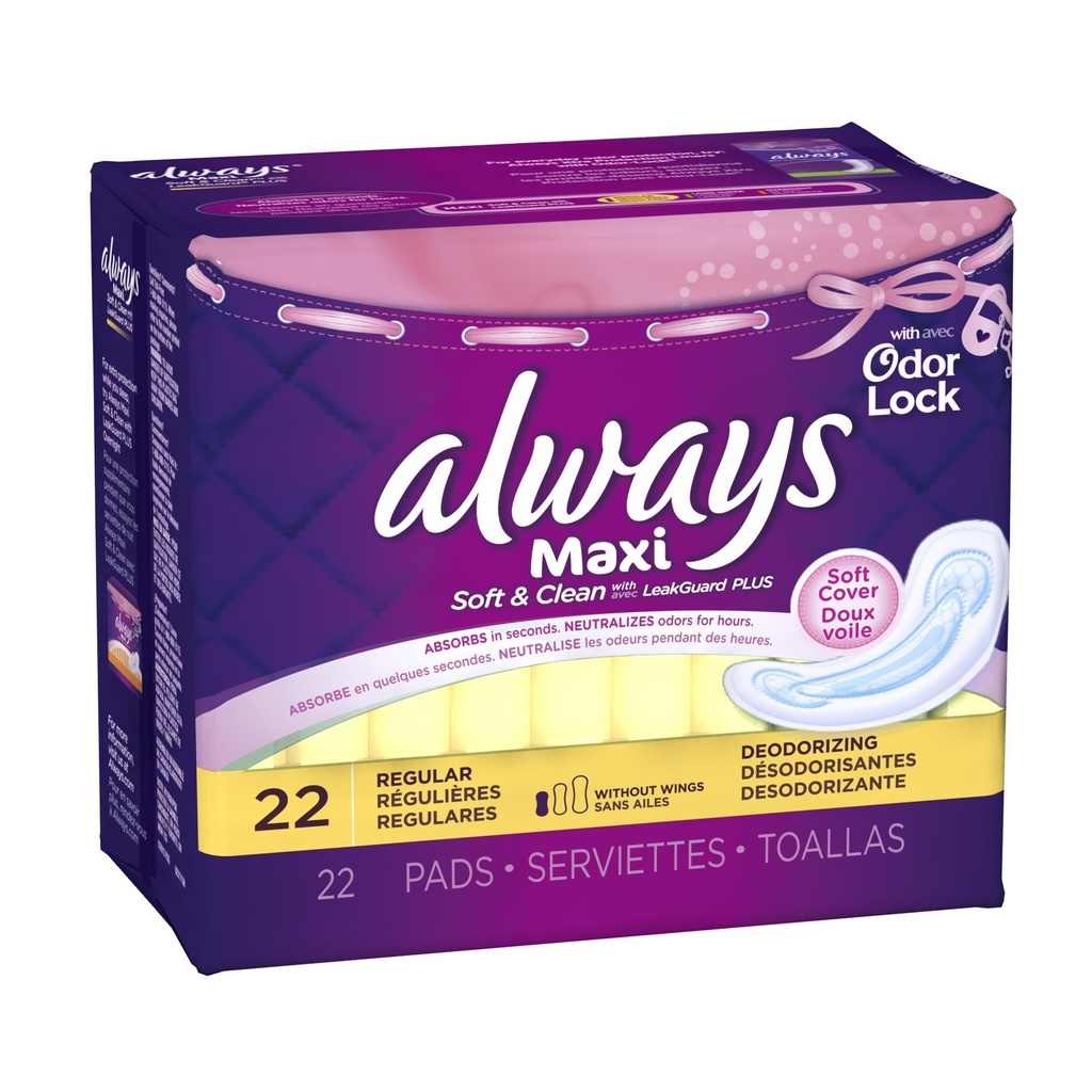 Always maxi soft  clean 22pcs