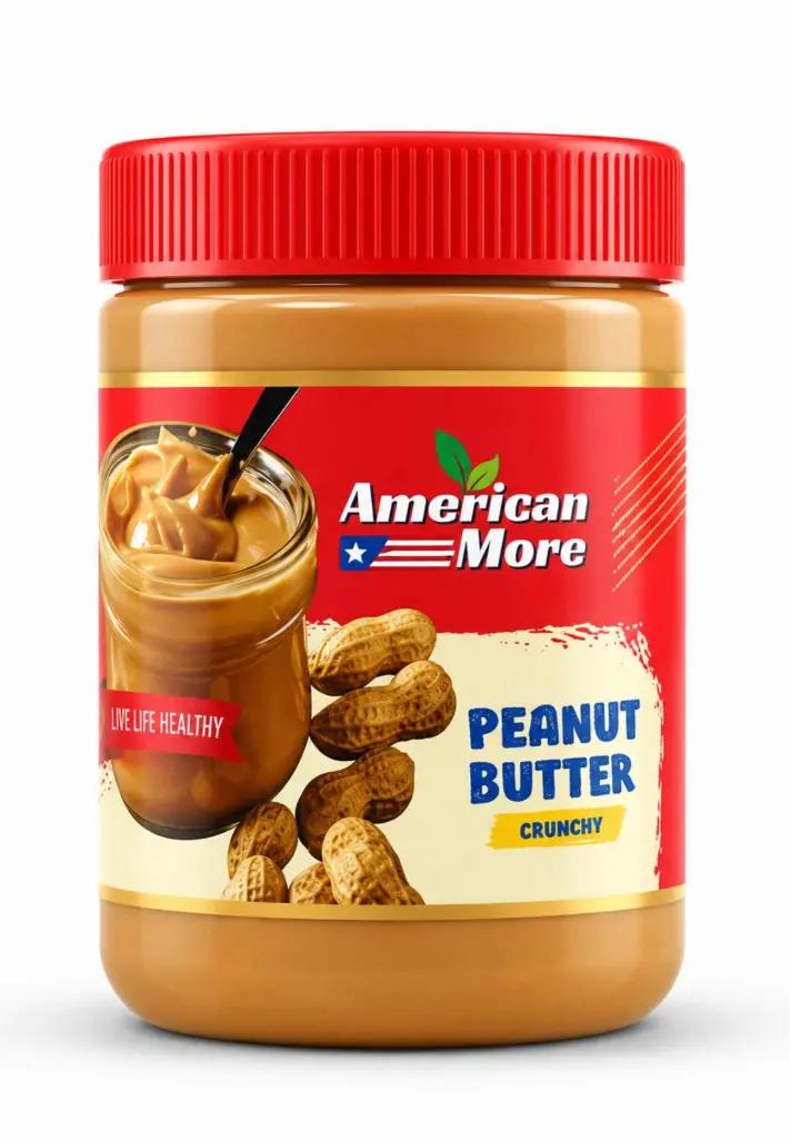 American More Peanut Cream 340g