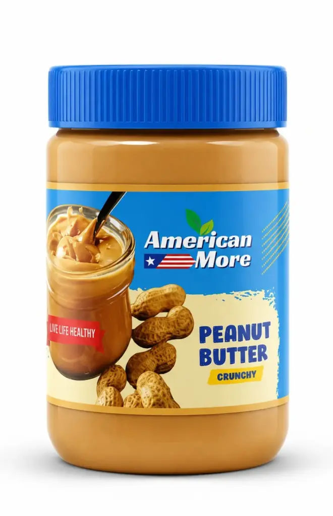 American More Peanut Crunch 340g