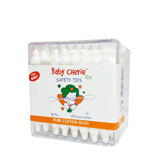 Baby Cherie Safety Tips Cotton Buds - 56 pcs