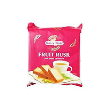 Bakers world fruit rusk 200g