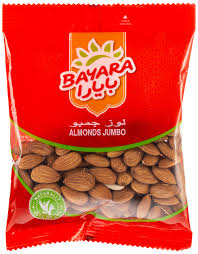 Bayara Almonds Jumbo 200gr
