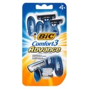 Bic Comfort3 Advance 4 Pcs