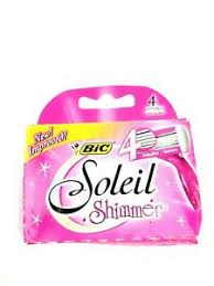 Bic soleil shimmer 4 blades