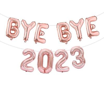 bye bye foil balloons buufin