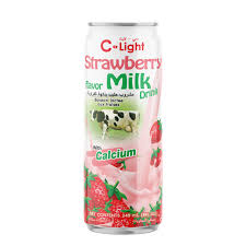 C Light Milk Strawberry 240ml