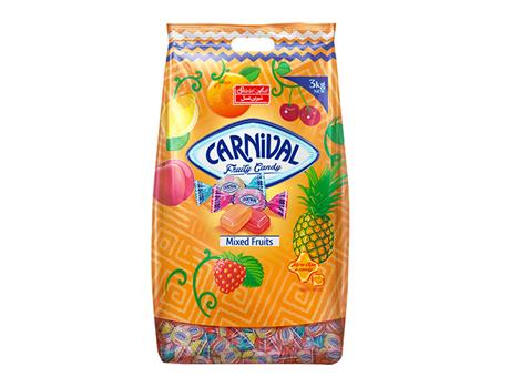 Carnival fruity candy mixed fruits 400g