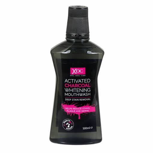 Charcoal whitening mouth 500ml