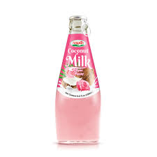 Coconut milk strawberry flavour 290ml