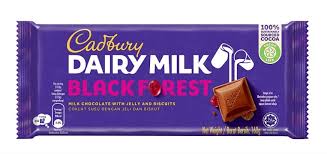 Dairy Milk Black Forest 165gr