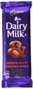 Dairy milk fruit nut 100gr