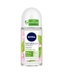 Deo Nivea roll on naturally good bio green tea 50ml