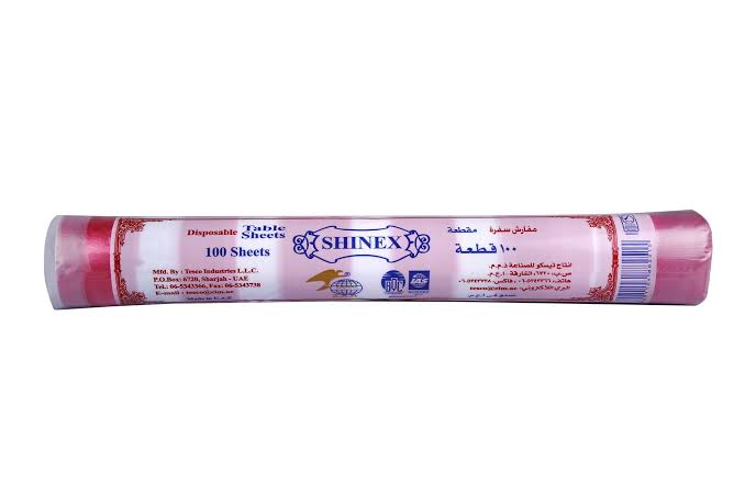 Disposable table sheet shinex 100sheets