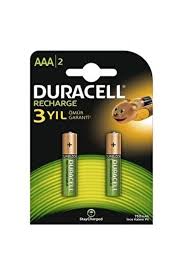Duracell Rechegeable AAA2