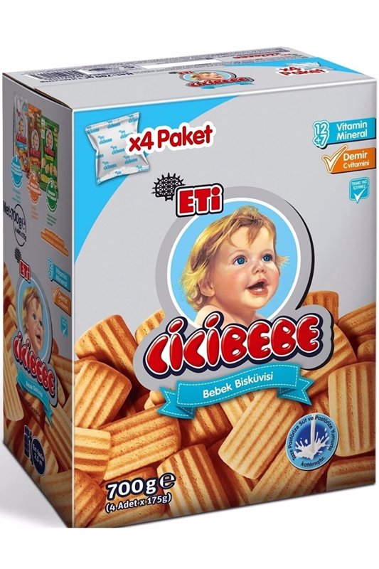 ETI cicibebe  bebek biskuvisi 700g