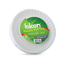 Falcon Paper Plates 100pc