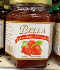 Fiorebella strawbery jam 400g