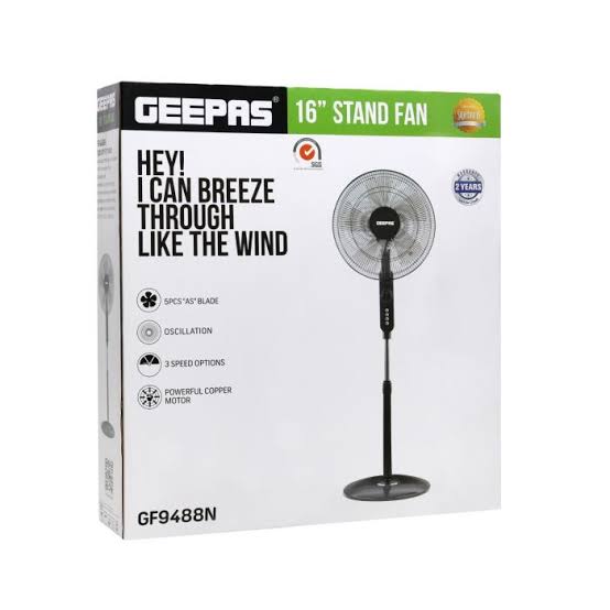 Geepas 16stand marwaxad GF9488N