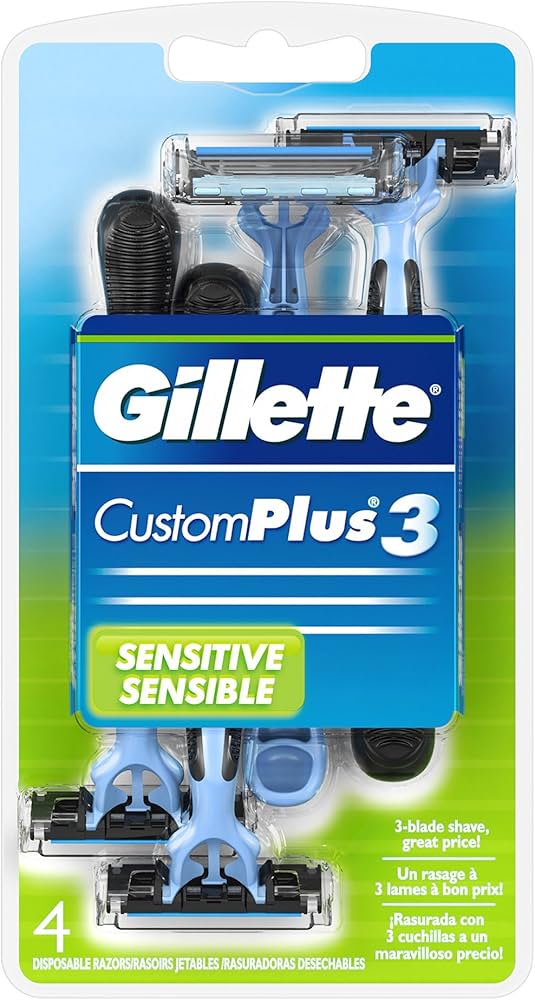 Gillette cutom plus 3 sensitive