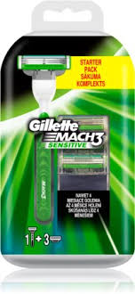Gillette Mach3 Sensitive  3Pcs