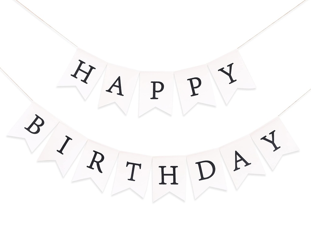 Happy Birthday White