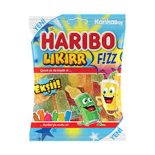 Haribo likirr fizz eksii 70g