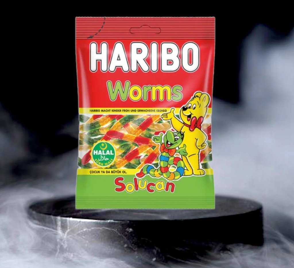 Haribo solucan Worms 80g